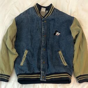 Mickey & Co. Denim Bomber/Varsity Jacket